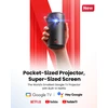 Nebula Capsule 3 1080p mini „Google TV“ projektorius, juodos spalvos