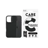 Panzer Glass CARE Madingas dėklas | Galinis viršelis | Apple | iPhone 16 PRO | Perdirbtas plastikas | Juodas