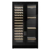 Caso | Wine Cooler | WineChef Duo 122 | Energy efficiency class G | Free standing | Bottles capacity 122 | Juodas