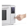 Mikrobangų krosnelė Caso | Compact orkaitė | Bake &amp; Style 26 Touch | Easy Clean | Compact | 1500 W | Sidabrinis