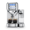 Caso | Espresso Kavos aparatas | Espresso Gourmet Latte | Slėgis 20 bar | Su pieno plakikliu | Automatinis | 1350 W | Sidabrinis