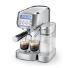 Caso | Espresso Kavos aparatas | Espresso Gourmet Latte | Slėgis 20 bar | Su pieno plakikliu | Automatinis | 1350 W | Sidabrinis