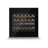 Caso | Wine Cooler | WineDeluxe WD 24 | Energy efficiency class F | Built-in | Bottles capacity 24 | Juodas