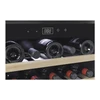 Vyno butelių šaldytuvas Caso WineSafe 18 EB, Juodos spalvos