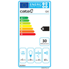 CATA gartraukis | GK 4500 WH | Antgalis | Energijos vartojimo efektyvumo klasė B | Plotis 51 cm | 360 m³/h | Slankiklis | LED | Baltas