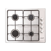 Kaitlentė CATA | Hob | GI 6004 X | Gas | Number of burners/cooking zones 4 | Rotary | Nerūdijantis plienas