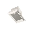CATA CORONA WH 60 /C | Hood | Integrated | Energy efficiency class A | Plotis 59.5 cm | Electronic | 850 m³/h | LED | Nerūdijantis plienas
