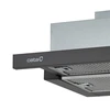 CATA | Gartraukis | TFH 6630 BK /A | Teleskopinis | Energijos vartojimo efektyvumo klasė A+ | Plotis 60 cm | 605 m³/h | Jutiklinis valdymas | LED | Juodas