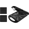 Sumuštinių keptuvas Cecotec sumuštinių keptuvė | Rock'nToast Family 3in1 | 1500 W | Lėkščių skaičius: 3 | Juodas