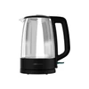 Cecotec Virdulys | ThermoSense 320 Clear | 2200 W | Electric | 1.7 L | Glass | 360° rotational base | Juodas/Transparent
