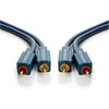Clicktronic 70379, 2 RCA į 2 RCA, atsitiktinis stereo garso laidas, 2 m Clicktronic
