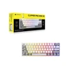 CORSAIR CLIPPER PRO MINI 60 Hall Effect Klaviatūra žaidimams Baltas