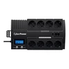 CYBERPOWER BR1200ELCD Line-Interactive UPS 1200VA/720W GreenPower energijos taupymo technologija LCD USB 4+4 lizdas Schuko tipo
