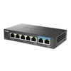 Šakotuvas D-Link | 7 prievadų kelių gigabitų nevaldomas jungiklis | DMS-107/E | Nevaldomas | Darbalaukis | Maitinimo tipas Išorinis