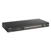 Šakotuvas D-Link | DGS-1100 serijos gigabitiniai išmanieji valdomi jungikliai | DGS-1100-26MPV2 | Tvarkoma L2 | Stalinis/montuojamas ant stovo