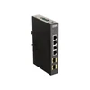 Šakotuvas D-Link DIS-100G-6S Switch L2 Unmanaged Industrial, 4x10/100/1000Base-T jungtys, Plieninis korpusas | D-Link