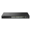 Šakotuvas D-Link DMS-1250-28P/E | 28-Port 2.5G Smart Managed PoE Switch | Desktop | Managed