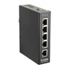 Šakotuvas D-LINK 5 prievadų nevaldomas Layer2 greitas eterneto pramoninis jungiklis