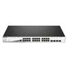 Šakotuvas D-Link | Metro eterneto jungiklis | DGS-1210-28P/ME | Tvarkoma L2 | Montuojamas ant stovo | Gigabit Ethernet (vario) jungtys kiekis 24 | SFP jungtys kiekis 4 | Maitinimas per Ethernet (PoE) jungtys kiekis 20 | PoE/Poe+ jungtys kiekis 4 | Maitinimo tipas Vienvietis | 24 mėn.