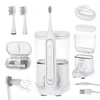 Dantų šepetėlis Adler | 2-in-1 Vanduo Flossing Sonic | AD 2180w | Įkraunamas | Suaugusiems | Šepetėlių skaičius galvutės įeina 2 | Number of teeth brushing modes 1 | Baltas