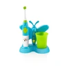 ETA | Dantų šepetėlis su water cup and holder | Sonetic ETA129490080 | Baterija operated | For kids | Šepetėlių skaičius galvutės įeina 2 | Number of teeth brushing modes 2 | Mėlyna