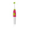 ETA | Dantų šepetėlis su water cup and holder | Sonetic ETA129490070 | Baterija operated | For kids | Šepetėlių skaičius galvutės įeina 2 | Number of teeth brushing modes 2 | Rožinė