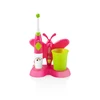 ETA | Dantų šepetėlis su water cup and holder | Sonetic ETA129490070 | Baterija operated | For kids | Šepetėlių skaičius galvutės įeina 2 | Number of teeth brushing modes 2 | Rožinė