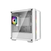 „Deepcool“ | ARGB „Micro-ATX“ korpusas | CC360 | Baltas | Mini-ITX / Micro-ATX | ATX PS2 (didžiausias ilgis: 160 mm)