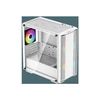 „Deepcool“ | ARGB „Micro-ATX“ korpusas | CC360 | Baltas | Mini-ITX / Micro-ATX | ATX PS2 (didžiausias ilgis: 160 mm)