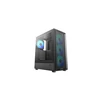 Deepcool Case | CC550 4F | Mid Tower | ATX PS2 (maximum length: 180 mm) | Juodas