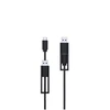 Dell D6000 universalus dokas, maitinimo adapteris yra įtrauktas, Ethernet LAN (RJ-45) jungtys 1, DisplayPorts kiekis 2, USB 3.0 (3.1 Gen 1) jungtys 4 kiekis, HDMI jungtys 1 kiekis, Ethernet LAN, USB 3.0 (3.1 Gen 1) C tipo jungtys kiekis 1