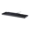 Dell Klaviatūra : Russian (QWERTY) Dell KB-522 su laidu Business Multimedia Klaviatūra su USB jungtimi Juodas