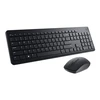 Dell Klaviatūra ir pelė | KM3322W | Klaviatūros ir pelės rinkinys | Wireless | Batteries included | Belaidė jungtis | Ukrainian | Juodas