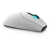 Dell | Pelė žaidimams | AW620M | su laidu/Wireless | Alienware Belaidė pelė žaidimams | Lunar Light