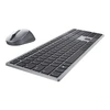 Dell Premier Multi-Device Klaviatūra ir pelė | KM7321W | Klaviatūros ir pelės rinkinys | Wireless | Ukrainian | Titanium Gray | 2.4 GHz, Bluetooth 5.0