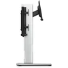 Laikiklis Dell | Desk Mount | OptiPlex Micro AIO MFS22 | Tilt, swivel, height adjustment, pivot | 19-27 " | Sidabrinis