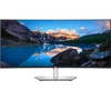 Monitorius Dell UltraSharp U4021QW, 40"/Business/Curved/Panel IPS/5120x2160/21:9/60Hz/Matte/5 ms/Swivel/Height adjustable/Tilt /Sidabrinės spalvos
