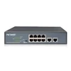 Šakotuvas Digitus 8 prievadų Fast Ethernet PoE jungiklis + 2 prievadų Uplink DN-95323-1 10/100 Mbps (RJ-45), nevaldomas, stalinis, maitinimo tipas vidinis, eterneto LAN (RJ-45) jungtys 8