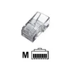 Digitus A-MO 8/8 SR | Modulinis kištukas, skirtas apvaliam kabeliui, 8P8C neekranuotas, CAT 5e, RJ45