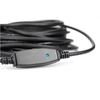 Assmann Electronic DIGITUS prailginimo kabelis USB 3.0 SuperSpeed Type USB A/AM/F aktyvus juodas 15m