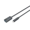 Digitus Skaitmenas | Aktyvus USB 3.2 Gen2 10G ilgintuvas | DA-73113 | USB-C į USB-A