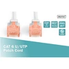 Assmann Electronic DIGITUS CAT 6 U-UTP pataisomasis kabelis Cu LSZH AWG 26/7 ilgis 0,50 m spalvotas pilkas