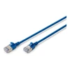 Digitus CAT 6A F-FTP Slim Komutacinis kabelis, 0.5 m | DK-1632-A-005S-B | Mėlyna