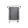 Digitus | Juodas | Charging Trolley 30 Notebooks / Tablets iki 16" | Pressure lock system with swiveling lever handle on the front and back door, lockable; Safety plug socket with switch on the side | NO ORIGINAL PACKAGING, SCRATCHED SIDES AND CORNERS