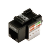 Assmann Electronic DIGITUS CAT 5e Keystone Jack neekranuotas RJ45 iki LSA spalvos juodas