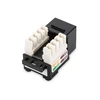 Assmann Electronic DIGITUS CAT 5e Keystone Jack neekranuotas RJ45 iki LSA spalvos juodas