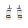 „Digitus DAC“ kabelis SFP28 | DN-81243 | Energijos suvartojimas: 0,5 W; Maitinimas: +3,3 V maitinimo įtampa; Temperatūros diapazonas: nuo 0 iki +70 °C; | 3 m
