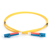 Assmann Electronic DIGITUS LWL patchable LC/LC 09/125um singelmode Duplex be halogenų su protokolu geltona 3m