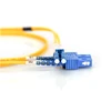 Assmann Electronic DIGITUS LWL patchable LC/SC 09/125um singelmode Duplex be halogenų su protokolu geltona 3m