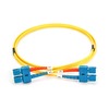 Assmann Electronic DIGITUS LWL patchable SC/SC 09/125um 2m singlemode Duplex be halogenų su geltonu protokolu